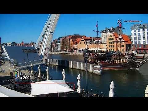 Timelapse Gdańsk Motława | WebCamera.pl