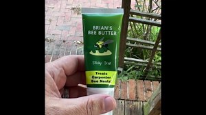 Carpenter Bee Traps for Outside, 1 Pack Sticky Trap, Brain's Bee Butter, Wood Bee Traps for Outside