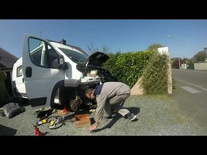 How to replace the timing belt on Fiat Ducato 2.3