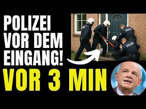 Suddenly, the police are at my door! - Peter Hahne experiences the unimaginable!