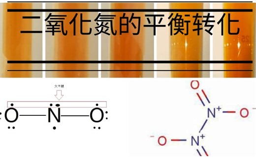 【化学实验】二氧化氮与四氧化二氮的平衡移动 勒夏特列原理(记得看简介)