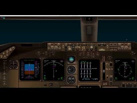 Aerowinx PSX Precision Simulator X - 747-400 - TCAS RA (CLIMB, CROSSING CLIMB)