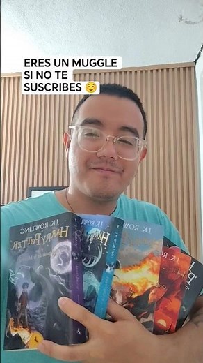 Mi colección de LIBROS DE HARRY POTTER!!! #harrypotter #shorts