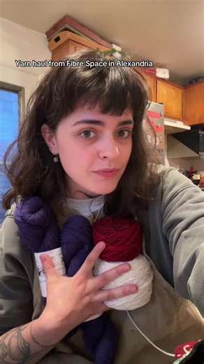 Yarn Haul from Fiber Space for Valentine's Day Projects