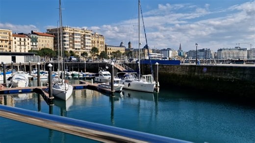 Free video - Port, Boats, Sea, Donostia, Spain