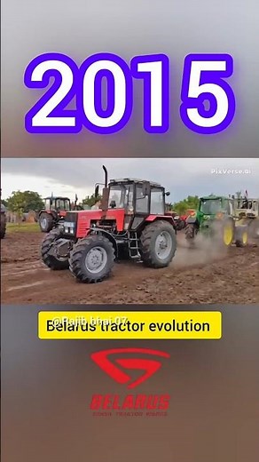 Belarus Tractor Evolution 1947–2026 | From Soviet Power 🚜🎉 to Modern Farming #shortvideo