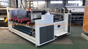 [Hot Item] Automatic Two Piece Folder Gluer Machine for Carton Box