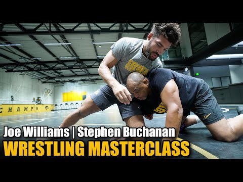 NCAA Champions Joe Williams & Stephen Buchanan: Elite Wrestling Technique Session at Iowa