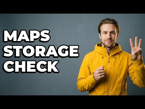 How To Check Offline Map Storage On My Device?