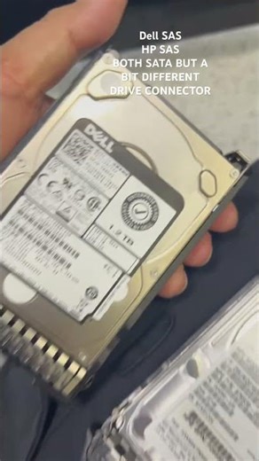 Compare dell and hp sas sata high end server drive connector