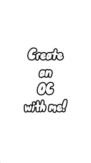 Create an OC with me! #gacha #challenge