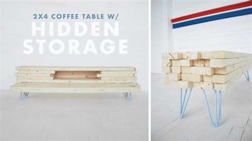 Building a Coffee Table that Looks Like a Stack of Lumber!?!
