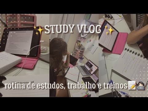 ✨STUDY VLOG | Balancing studies, work, and workouts: a realistic routine!✨📝👩🏻‍💻🙌🏻💖