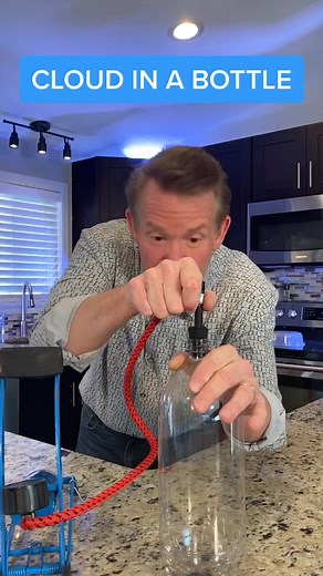 Fun Science Experiment: Cloud in a Bottle