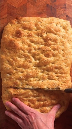 The quickest homemade focaccia…
