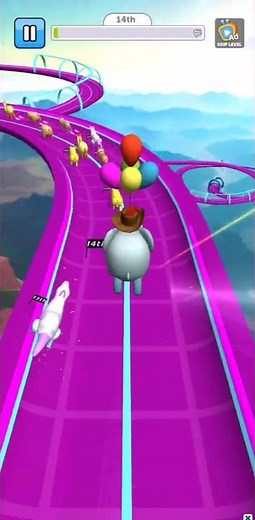 Animal Race Part 32 – Funny Cartoon Animal Running Challenge