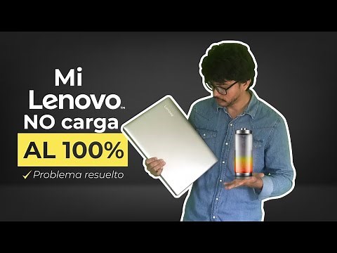 Mi Lenovo no carga al 100%