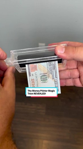 Money Printer Magic Trick REVEALED!