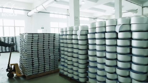 8PCS Ceramic Cookware,Nonstick Pan, Removable Handle Ceramic Pots and Pans Set, Stackable Set, Nonstick Pan Pots and Pans Set Non Stick pot(Blue)