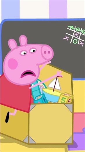 ROBOT MISS RABBIT Clean Peppa's House! 🤖💦 #PeppaPig #Shorts
