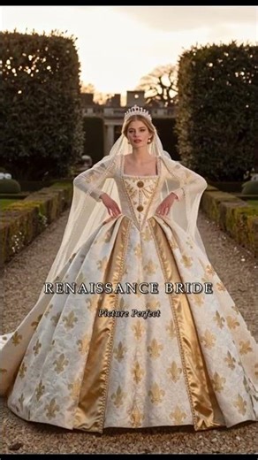 Renaissance Bride - Princess Ballgown Wedding Dress | Fairytale Bridal 2026 #Shorts