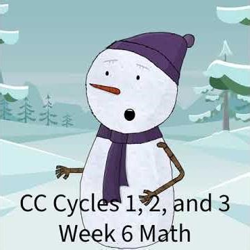 CC Cycles 1, 2, and 3 Week 6 Math Cartoon