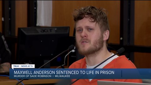 Maxwell Anderson sentenced to life in prison for the murder of Sade Robinson
