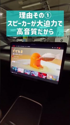 Why do you want to watch videos on a Tesla screen? #tesla #tesla #model3 #modely #electriccar #sh...