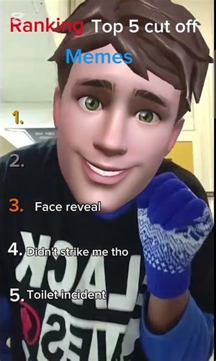 Ranking Top 5 cut off memes #memes #funny #viral #shorts