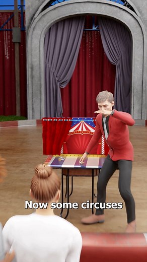 Zack D. Films on Instagram: "How A Flea Circus Worked 😮"