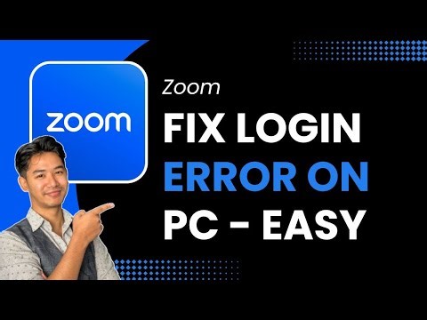 How to Fix Zoom Login Error on PC !