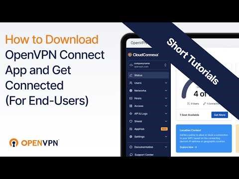 How to Download OpenVPN Connect App and Import Your CloudConnexa Profile (For End-Users)
