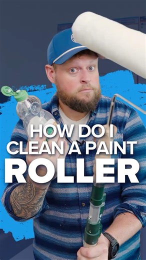 How Do You Clean A Paint Roller?