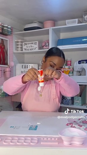 Every girl needs a place to show off her purses! 💃👜✨ Watch @Bianca Octavia create a DIY decorative purse shelf with only supplies from @Dollar Tree. Follow us for more Mod Podge Dollar DIY inspo! #PlaidCrafts #ModPodge #DollarTree #DollarTreeFinds #PurseTok #DIY