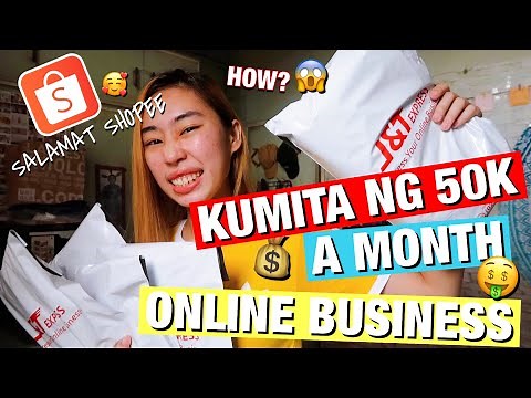 PAANO KUMITA SA SHOPEE | HOW I STARTED MY ONLINE BUSINESS