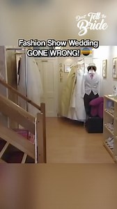 Wedding Dress Reveal MELTDOWN 🫣 #donttellthebride #bride #weddingdress | Don't Tell The Bride