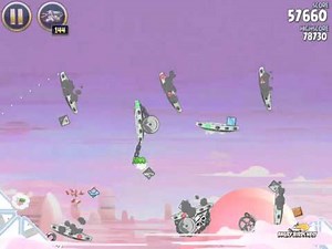 Angry Birds Star Wars 4-11 Cloud City 3-Star Walkthrough