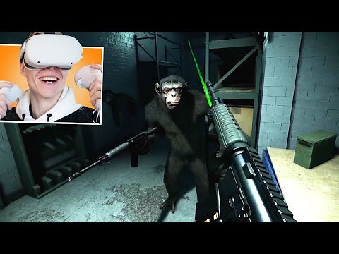 Become an Ape in Virtual Reality! | Planet of the Apes VR (Oculus Quest 2 Gameplay)
