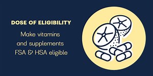 70% of Americans use vitamins and supplements to support their health. If you're one of them and you'd like to use your FSA contributions to make those purchases, this new petition is a great way to support pending legislation to expand eligibility. http://ow.ly/IDb250Gkq13 | FSA Store
