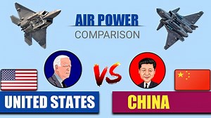 765K views · 9.2K reactions | United States VS China Aerial Power 2022 | US Air Force 2022 | China Air Force 2022 A comparison between two giant Aerial Power in the world. One is United States Aerial Power and another one is Chinese Aerial Power. This video is about number of Aerial Hardware including, Fighters, Helicopter, Unmanned Aerial Vehicle etc. #military #airforce | Defence Learning | Facebook