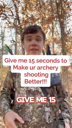 Give me 15 seconds to make ur archery shooting better!!!😮#archery #goldtiparrows #tutorial #foryou
