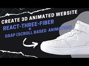 Learn React Three Fiber + GSAP: Create Stunning 3D Animations for the Web