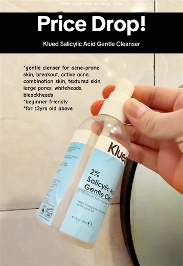 Klued Salicylic Acid Gentle Cleanser Review