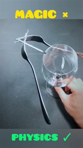 Physics...Incredible balance #science #experiment #physics