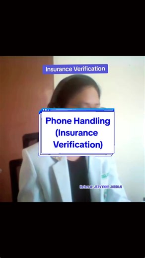 Insurance Verification.. Calling from the provider's side. #fyp #foryoupage #hellorache #hellorachehva #healthcarevirtualassistant #insuranceverification #mockcalls #phonehandling