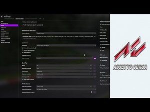 Setting Assetto Corsa Content Manager - My Personal Setting