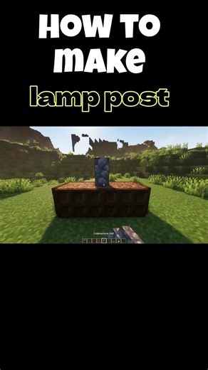 How to Make a Lamp Post | DIY Mini Project 💡