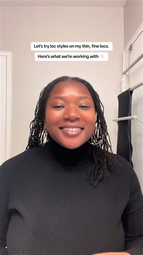 Try Various Lock Styles on Thin, Fine Locs