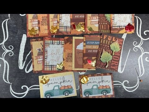 DIY Fall Cards