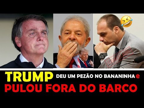😱Eduardo Bolsonaro's BILL ARRIVED and he's throwing a tantrum 😱